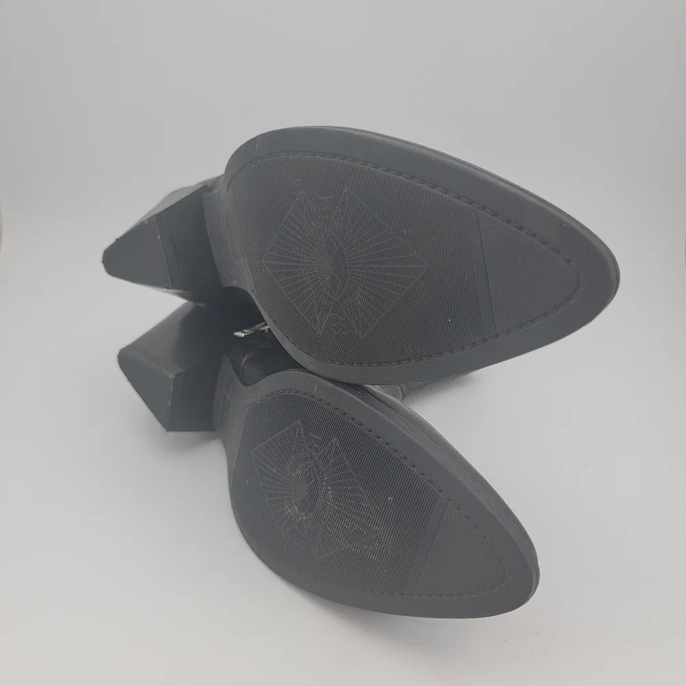 Vagabond Shoemakers Emily Western Booties Black Leather - Excellent Condition - Picture 7 of 10